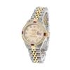 Image 2 : Rolex Two-Tone Diamond and Ruby DateJust Ladies Watch
