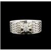Image 1 : 0.53ctw Diamond Ring - 14KT White Gold