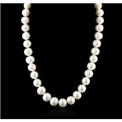 14KT White Gold Pearl Necklace