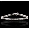 Image 1 : 14KT White Gold 4.64ctw Diamond Tennis Bracelet