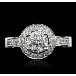 14KT White Gold 1.60ctw Diamond Ring