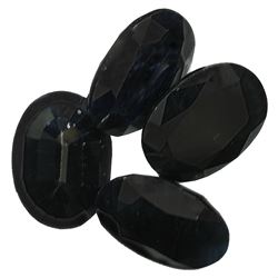 33.89ctw Oval Mixed Blue Sapphire Parcel