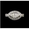 Image 1 : 2.93ctw Diamond Ring - 14KT White Gold