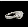 Image 2 : 2.93ctw Diamond Ring - 14KT White Gold