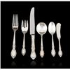 Image 4 : Vintage Dinner Size (36) Piece Sterling Silver Flatware Service for (6)