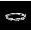 Image 1 : 18KT White Gold 0.22ctw Diamond Ring