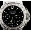 Image 2 : Panerai Stainless Steel 14.00ctw Diamond Luminor Daylight Watch