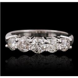 14KT White Gold 1.17ctw Diamond Ring