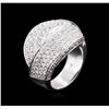 Image 3 : 2.04ctw Diamond Ring - 18KT White Gold