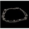 Image 1 : 1.00ctw Diamond Bracelet - 18KT White Gold