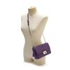 Image 3 : Prada Purple Saffiano Leather Shoulder Bag