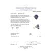 Image 4 : 4.81ct Tanzanite and Diamond Ring - 14KT White Gold