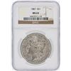 Image 1 : 1887 NGC MS63 Morgan Silver Dollar