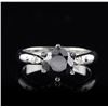 Image 1 : 14KT White Gold 1.50ct Black Diamond Ring