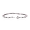 Image 3 : 14KT White Gold 4.05ctw Diamond Tennis Bracelet