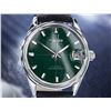 Image 1 : Citizen Autodater Stainless Steel Green Automatic Watch