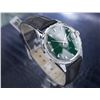Image 5 : Citizen Autodater Stainless Steel Green Automatic Watch