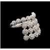 Image 2 : 1.31ctw Diamond Ring - 14KT White Gold