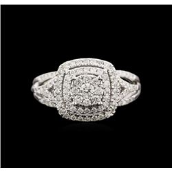 1.00ctw Diamond Ring - 14KT White Gold