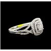 Image 2 : 1.00ctw Diamond Ring - 14KT White Gold