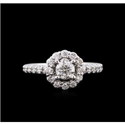 1.28ctw Diamond Ring - 14KT White Gold