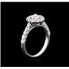 Image 3 : 1.28ctw Diamond Ring - 14KT White Gold