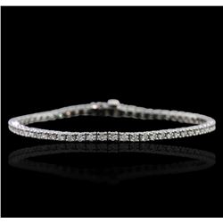 14KT White Gold 2.37ctw Diamond Bracelet