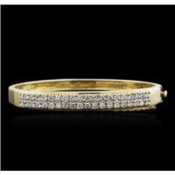 14KT Yellow Gold 2.28ctw Diamond Bracelet