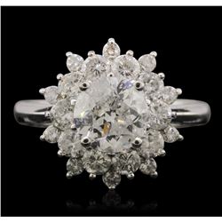 14KT White Gold 2.40ctw Diamond Ring