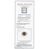 Image 3 : 6.28ct Malaya Garnet and Diamond Ring - 14KT White Gold