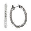 Image 2 : 14KT White Gold 2.23ctw Diamond Earrings