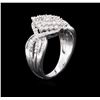 Image 3 : 1.00ctw Diamond Ring - 14KT White Gold