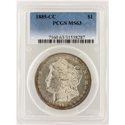 1885-CC PCGS MS63 Morgan Silver Dollar