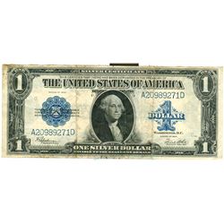 1923 $1 Large Silver Certificate Speelman / White Note VF