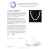 Image 4 : South Sea Cultured Pearl Necklace With 14KT Yellow Gold Diamond Clasp