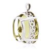Image 3 : 14KT White Gold 149.90ct Citrine Pendant