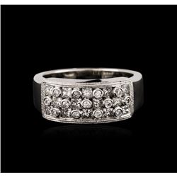 14KT White Gold 0.85ctw Diamond Ring