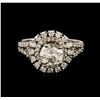 Image 1 : 14KT White Gold 1.84ctw Diamond Ring