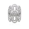 Image 1 : 14KT White Gold 1.62ctw Diamond Ring