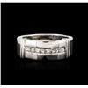 Image 1 : 14KT White Gold 0.75ctw Diamond Ring