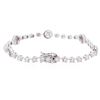 Image 2 : 14KT White Gold 2.23ctw Diamond Bracelet