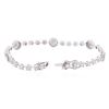 Image 3 : 14KT White Gold 2.23ctw Diamond Bracelet