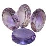 Image 1 : 30.18ctw Oval Mixed Amethyst Parcel