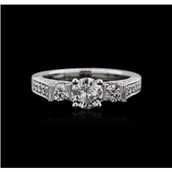 18KT White Gold 1.25ctw Diamond Ring