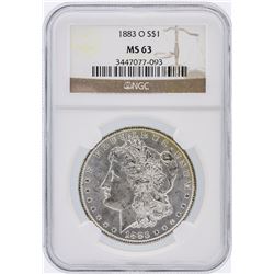 1883-O NGC MS63 Morgan Silver Dollar