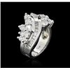 Image 3 : 14KT White Gold 1.78ctw Diamond Ring