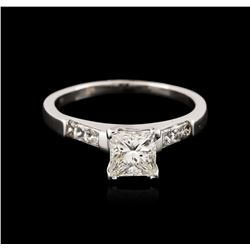 14KT White Gold 1.39ctw Diamond Ring