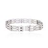 Image 3 : 14KT White Gold 0.58ctw Diamond Bracelet