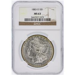 1883-O NGC MS63 Morgan Silver Dollar