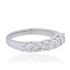 Image 2 : 14KT White Gold 0.69ctw Diamond Ring